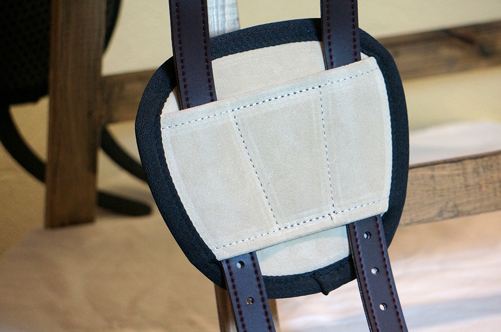 Brockamp ride pad / barebackpad in suede 'Special',  beige - 5