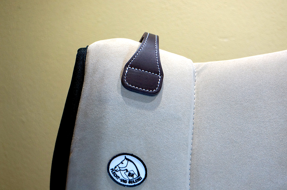 Brockamp ride pad / barebackpad in suede 'Special',  beige - 4
