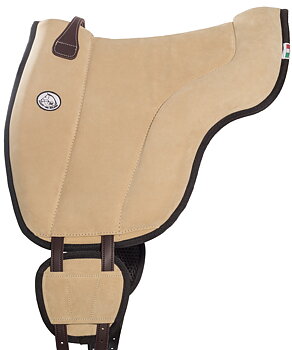 Brockamp ride pad / barebackpad in suede 'Special',  beige