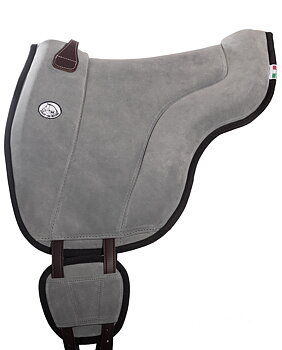 Brockamp ride pad / barebackpad in suede 'Special',  light grey