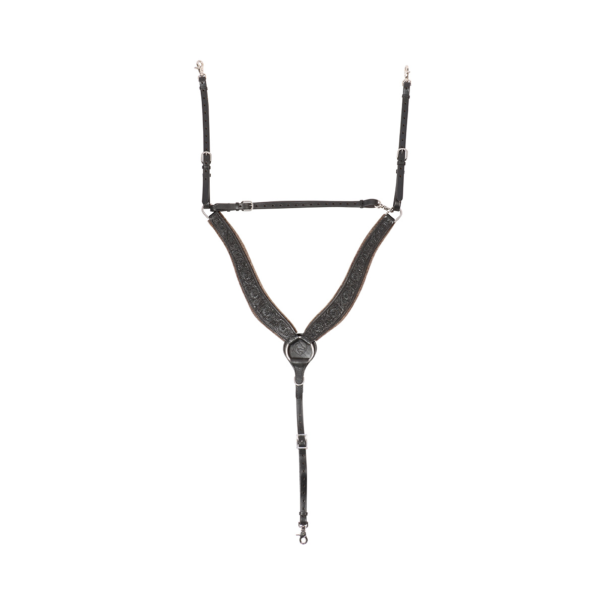Anatomical breastcollar, Edix© Rose (incl. double padding), brown