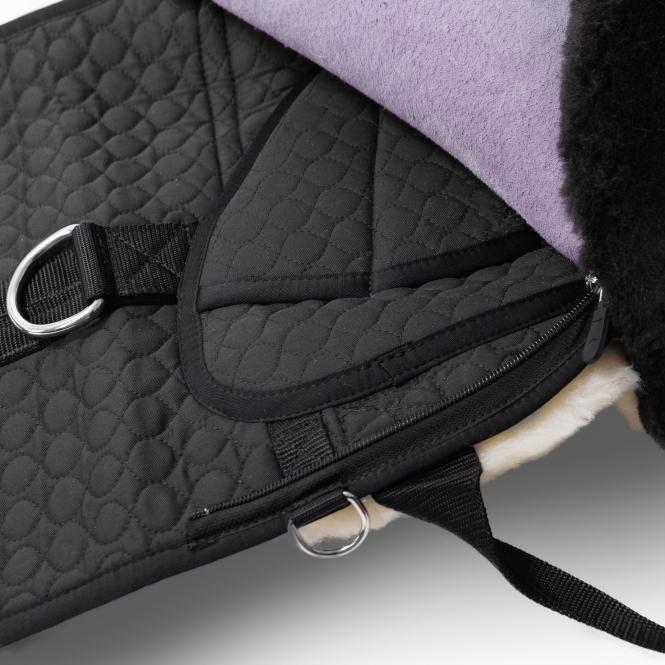 Horsedream® Bareback saddle / lambskin saddle Premium Plus Grafit S/M - 10