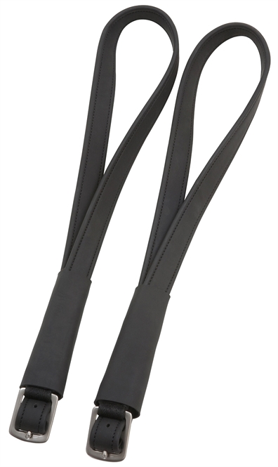 Barefoot® Buckle Down DryTex™ stirrup leathers with sleeves (also child size)