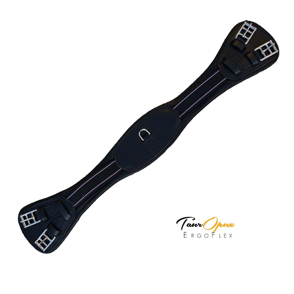 Dressage girth Opux ErgoFlex (70, 80 cm), black