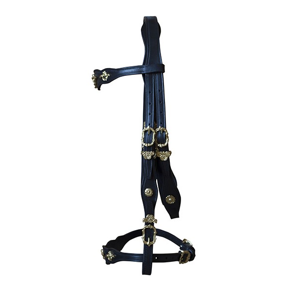 Marjoman Portuguese Cortezia Bridle incl. one rein - 12