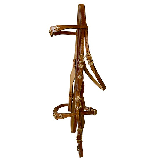 Marjoman Portuguese Cortezia Bridle incl. one rein - 14