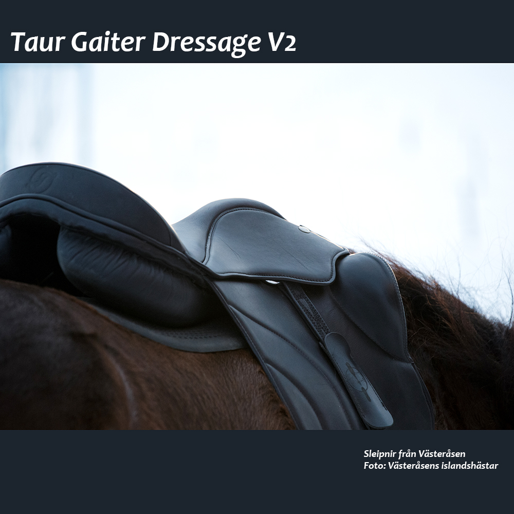 Gaiter Dressage V2 (treeless with padded flaps), Brown - 20
