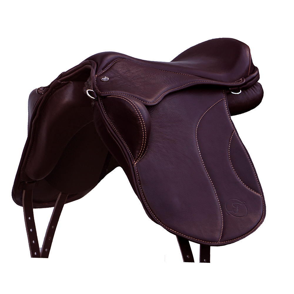 Gaiter Dressage V2 (treeless with padded flaps), Brown - 27