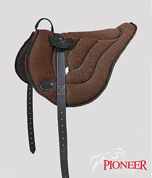 Pioneer® Ride pad / Barebackpad ULTRALIGHT (AirMesh), brown