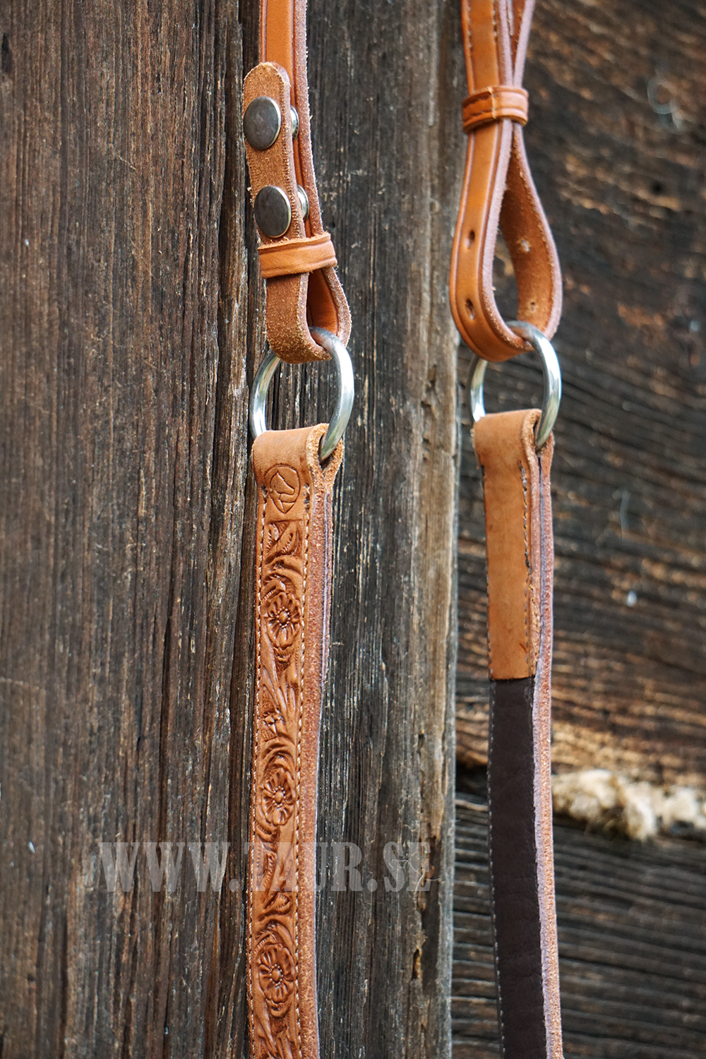 Neck ring / cordeo Edix© Rose, cognac - 2