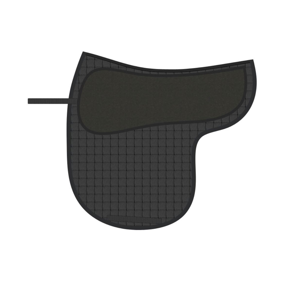 Grandeur saddle pad GAITER, black