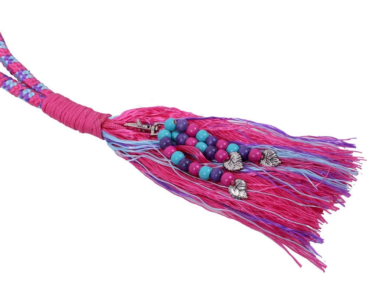 Rope halter combi Liberty QHP,  fuchsia - 5