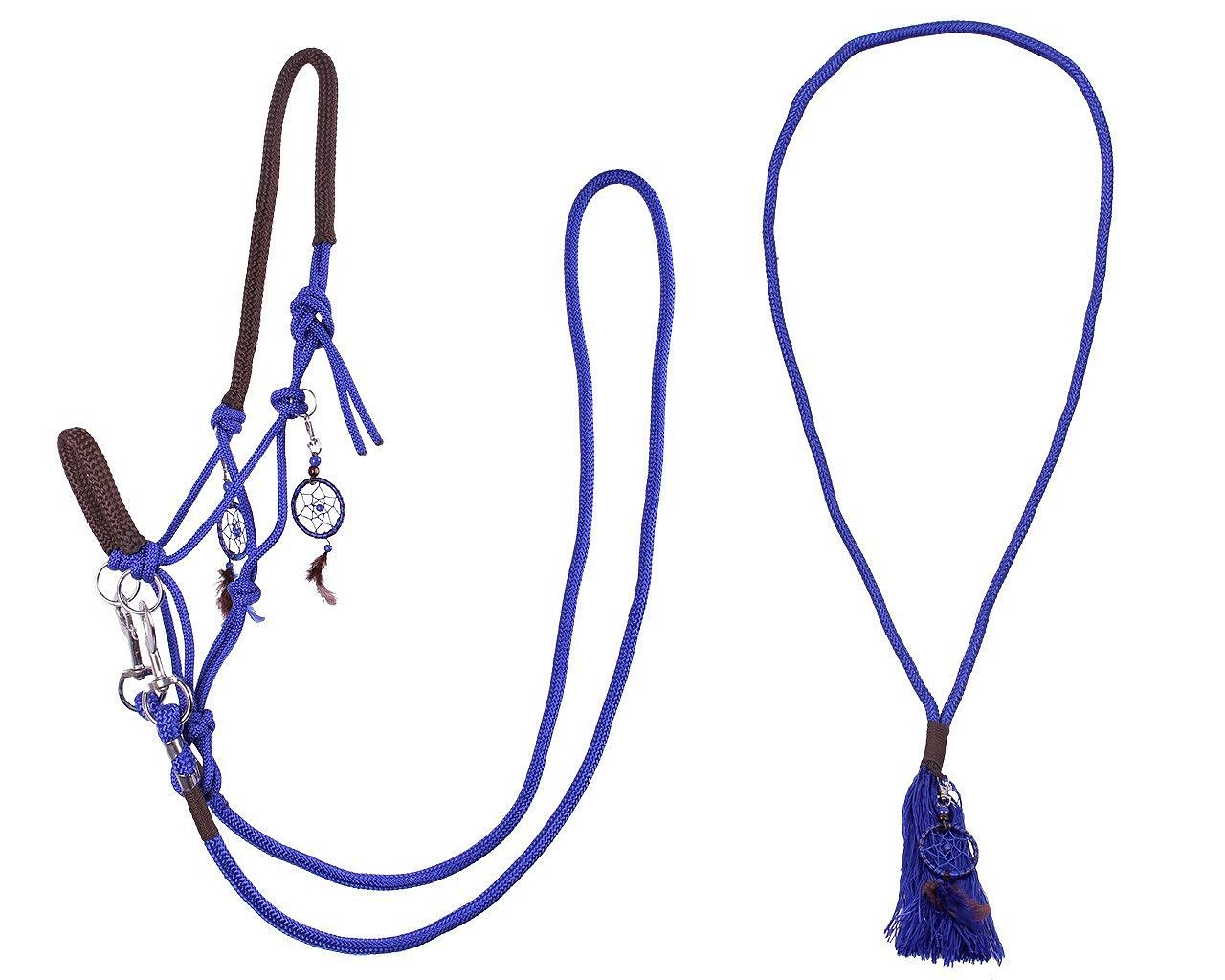 Rope halter combi Liberty QHP, cobolt - 3