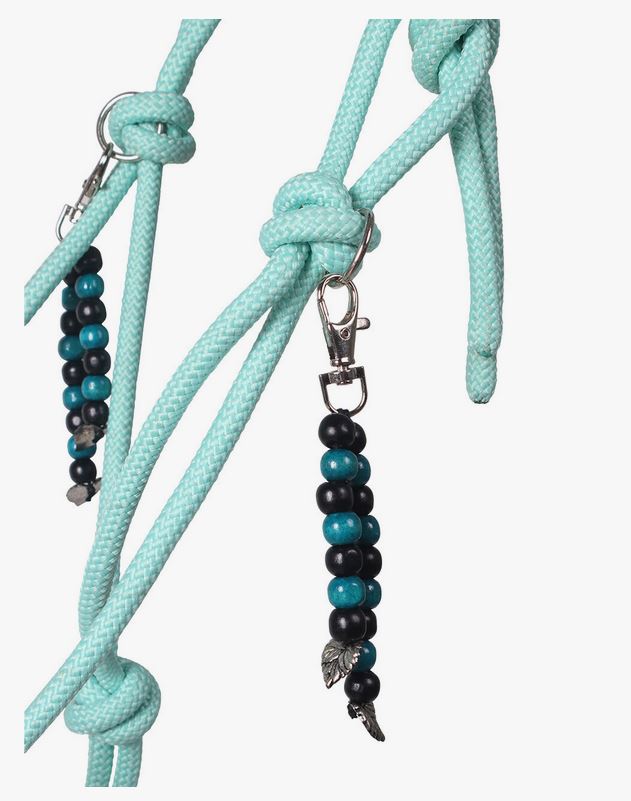 Rope halter combi Liberty QHP, aqua - 7