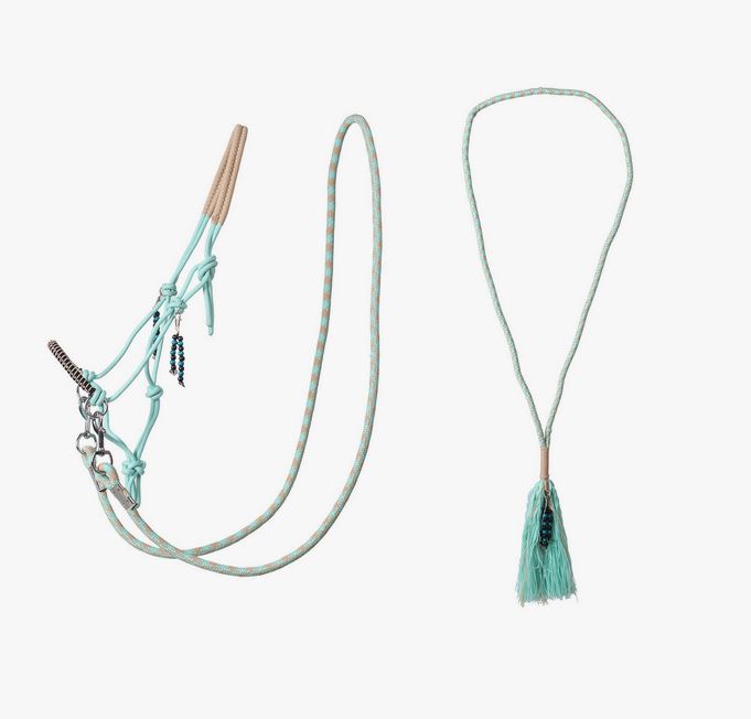 Rope halter combi Liberty QHP, aqua - 3