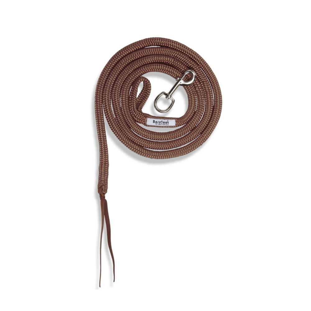 Horsemanship rope Barefoot®, 3,7 m, brown