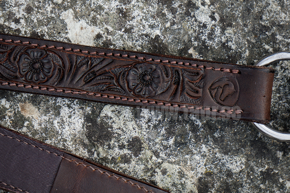 Neck ring / cordeo Edix© Rose, brown - 7