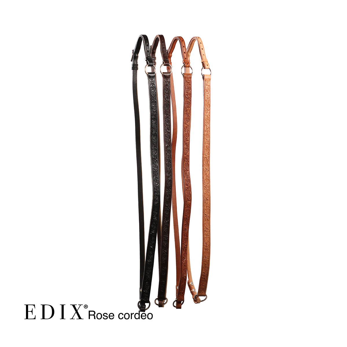 Neck ring / cordeo Edix© Rose, natural - 6