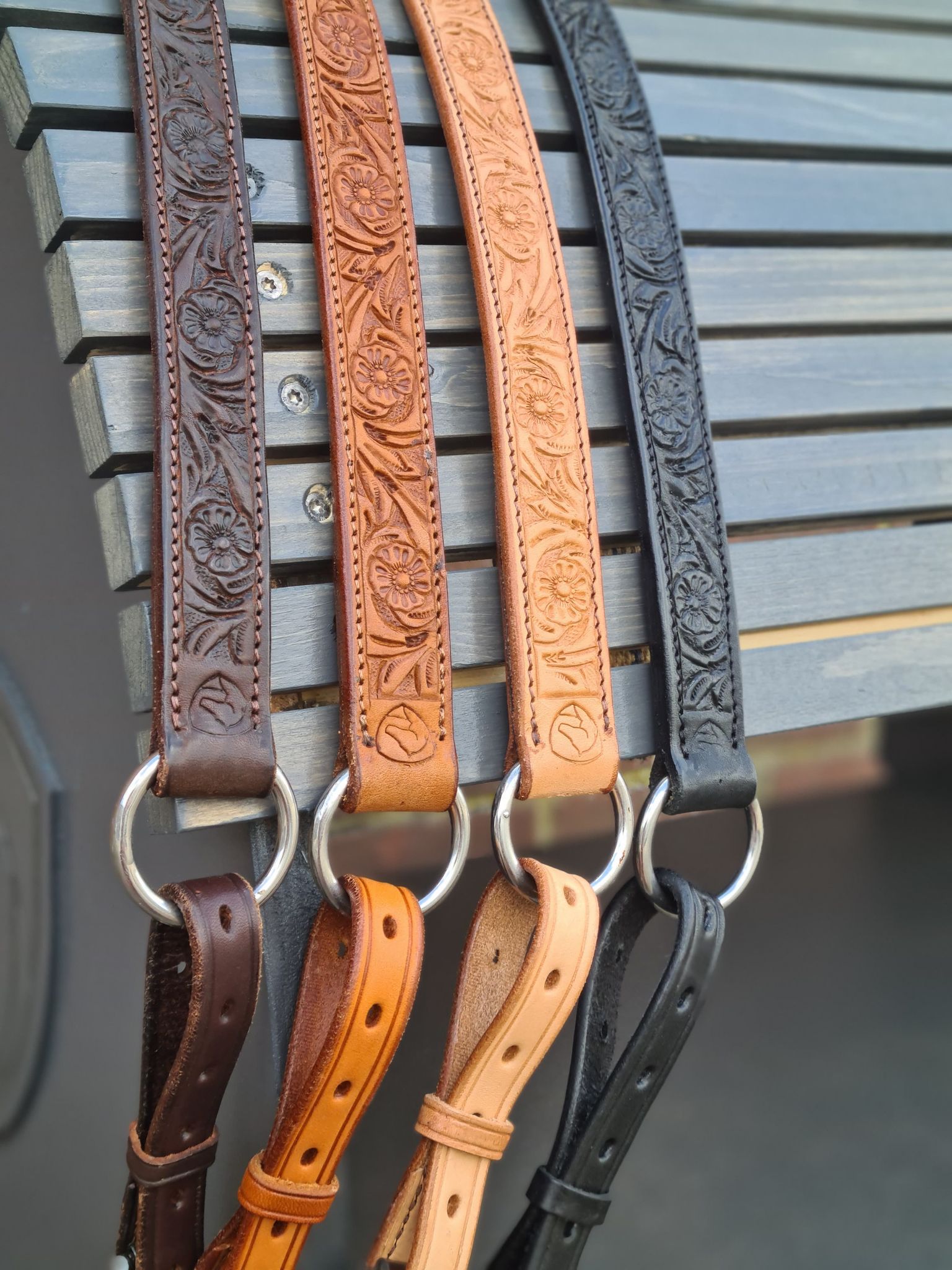 Neck ring / cordeo Edix© Rose, black - 6