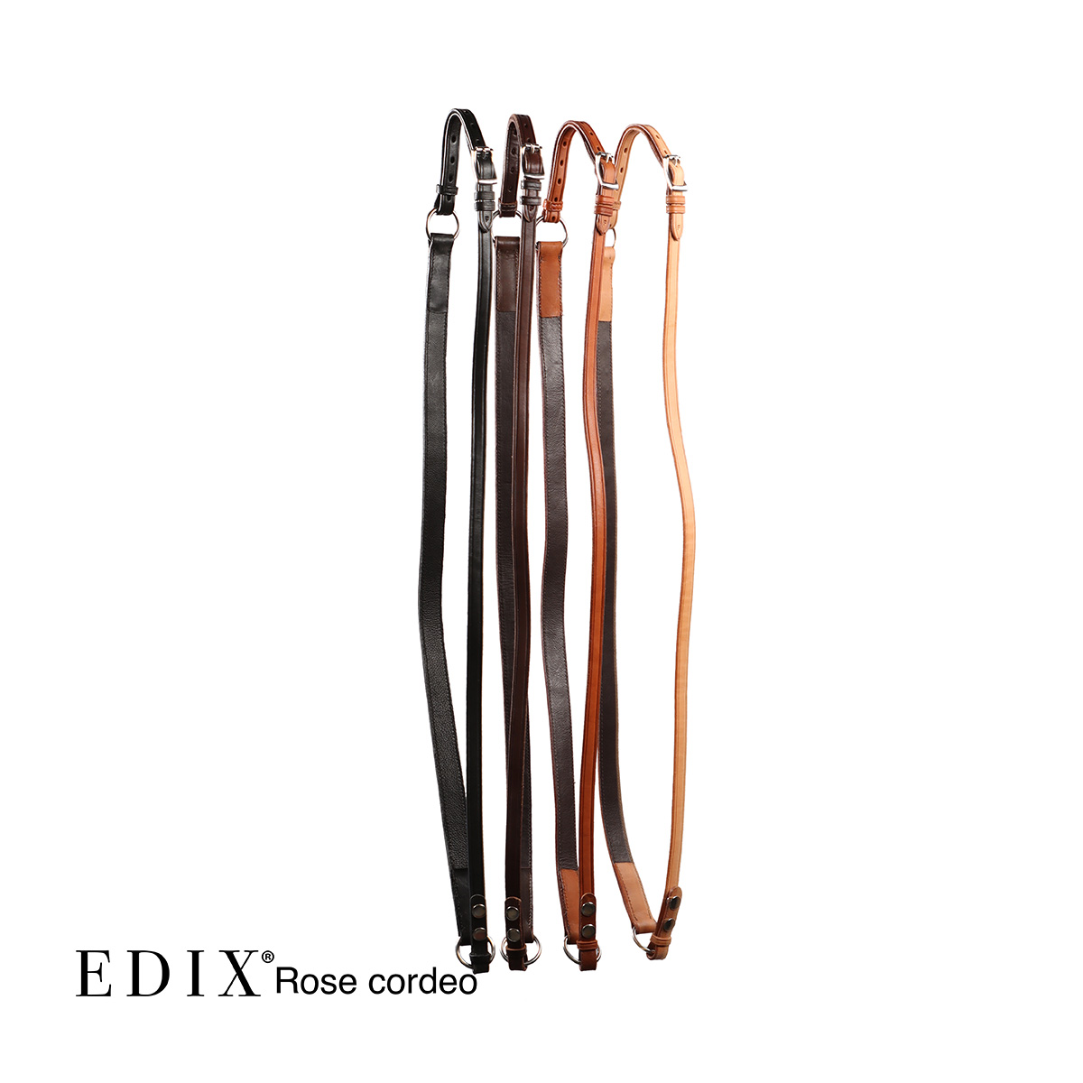 Neck ring / cordeo Edix© Rose, black - 9