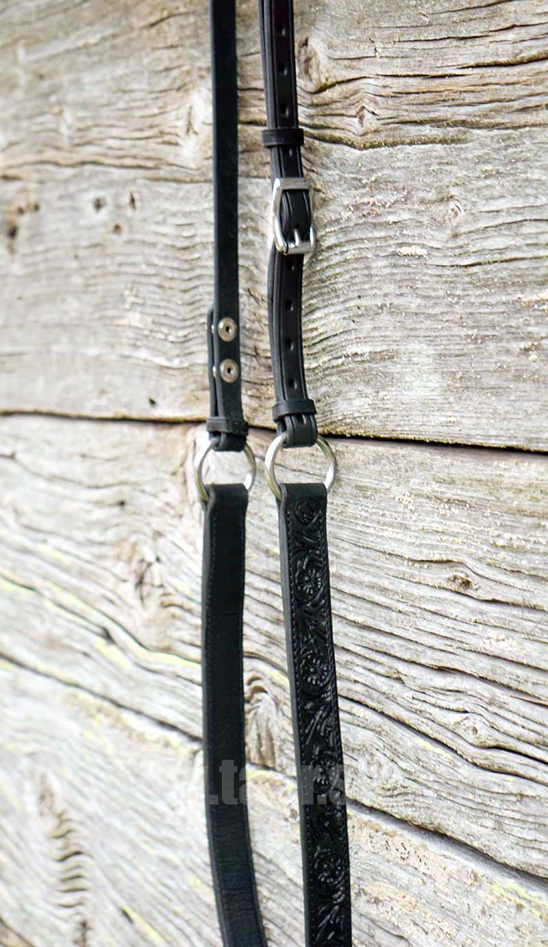 Neck ring / cordeo Edix© Rose, black - 3