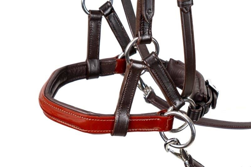 Sidepull med tyglar - (anatomiskt) F.R.A® Isabel, inkl. tyglar - 6