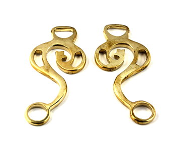 Hackamore shanks - Academical, gold