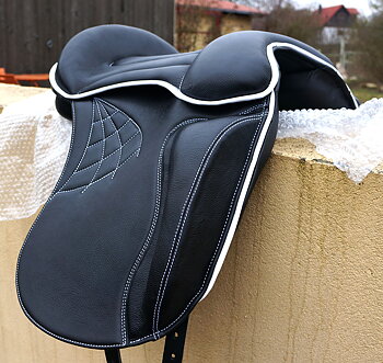 Gaiter II DeLuxe (bomlös), svart / vit