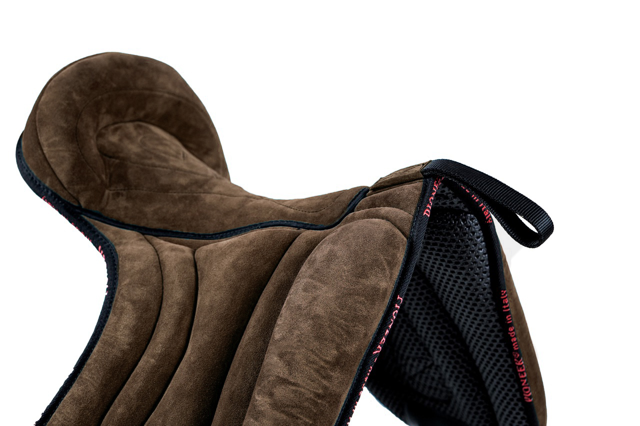 Pioneer® Verona ride pad Classic Support (incl. girth), brown - 7