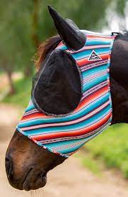 Professional's Choice® Fly Mask (with ears) Comfort-Fit™, Santiago - 2