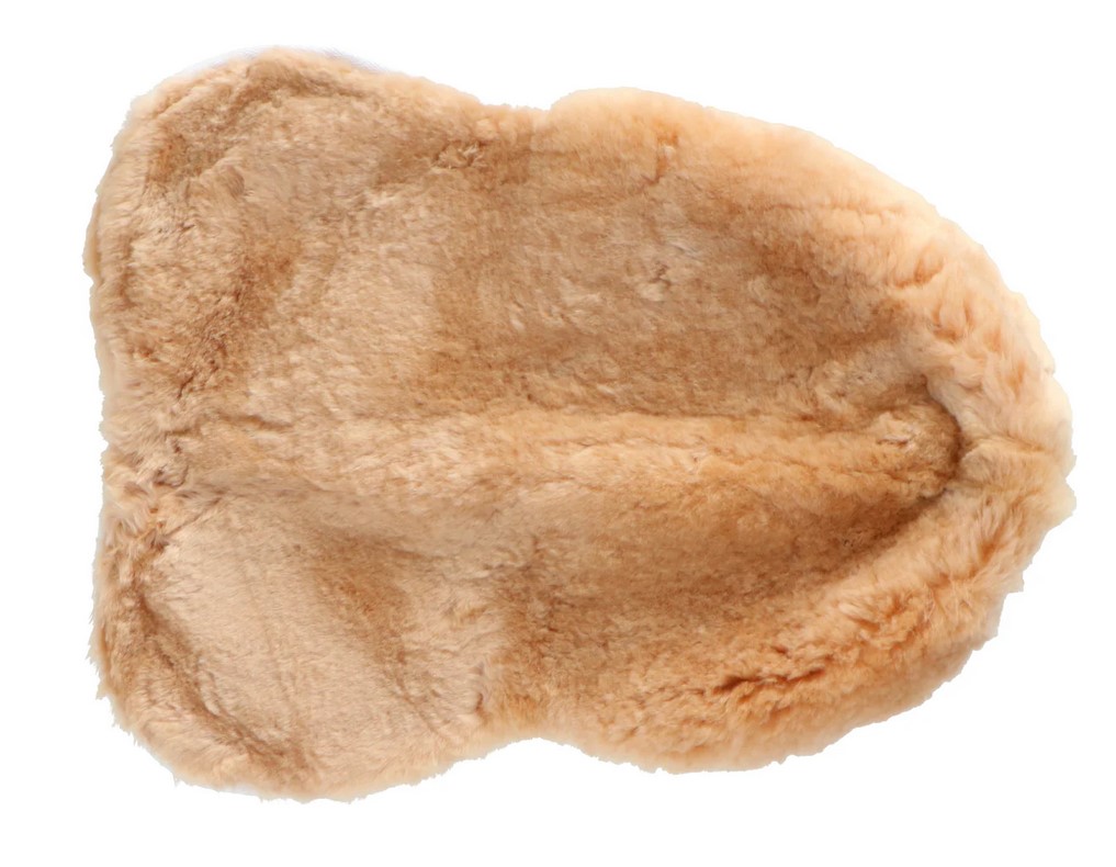 F.R.A.® Seatsaver / rumpvärmare (dressyr, island, allround, hopp), fårskinn, cappuccino - 3