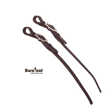 Barefoot® lädertyglar, 320 cm, mörkbrun (matchar Contour Physio)