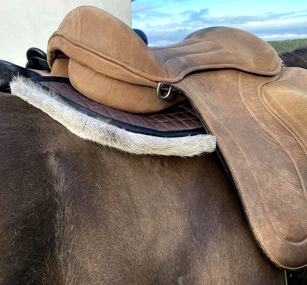 Halfpad renskinn Bartl AERIAL, sandbeige - 11