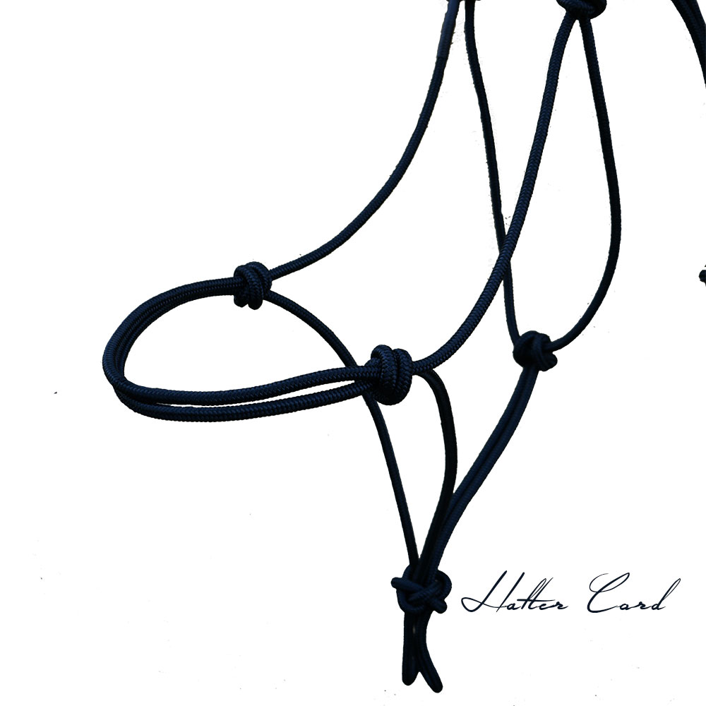 Ropehalter Halter Cord PRO, black - 3