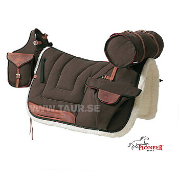 Pioneer® Trekker Saddle Pad - komplett med väskor