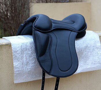 Gaiter III DeLuxe (bomlös med vadderade kåpor), svart