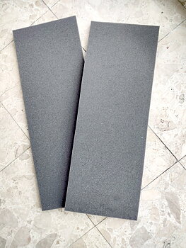 Ilägg till sadelunderlägg (klipp till själv), memoryfoam 15 mm, 65 x 30 cm