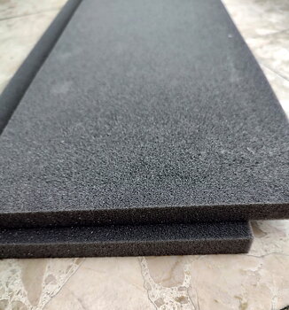 Ilägg till sadelunderlägg (klipp till själv), memoryfoam 15 mm, 65 x 30 cm