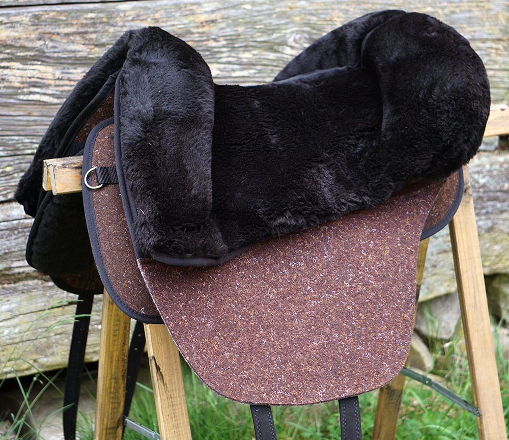 Riding pad saddle VEGAN Grandeur Tomentum Flow Finder (high withers) - 3