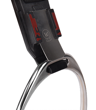 Waldhausen Safety Clip (releases stirrups in case of fall)