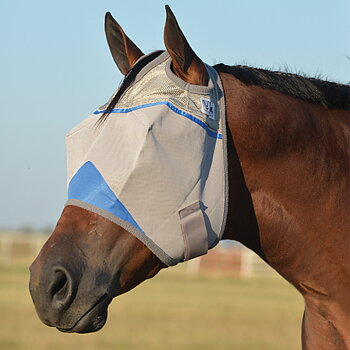 Cashel© Crusaders™ Fly Mask Blue