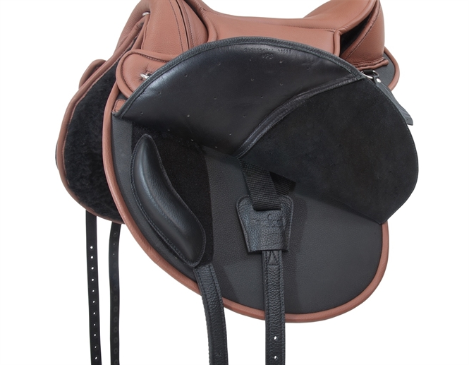 Barefoot 'Nottingham' Saddle, black/tan - 4