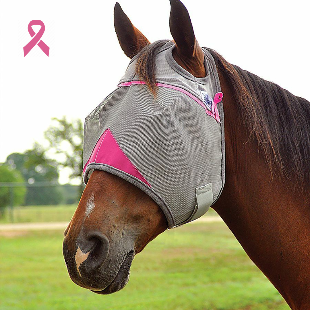 Cashel© Crusaders™ Fly Mask / flughuva, rosa
