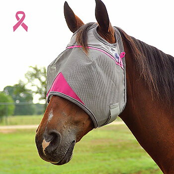 Cashel© Crusaders™ Fly Mask / flughuva, rosa
