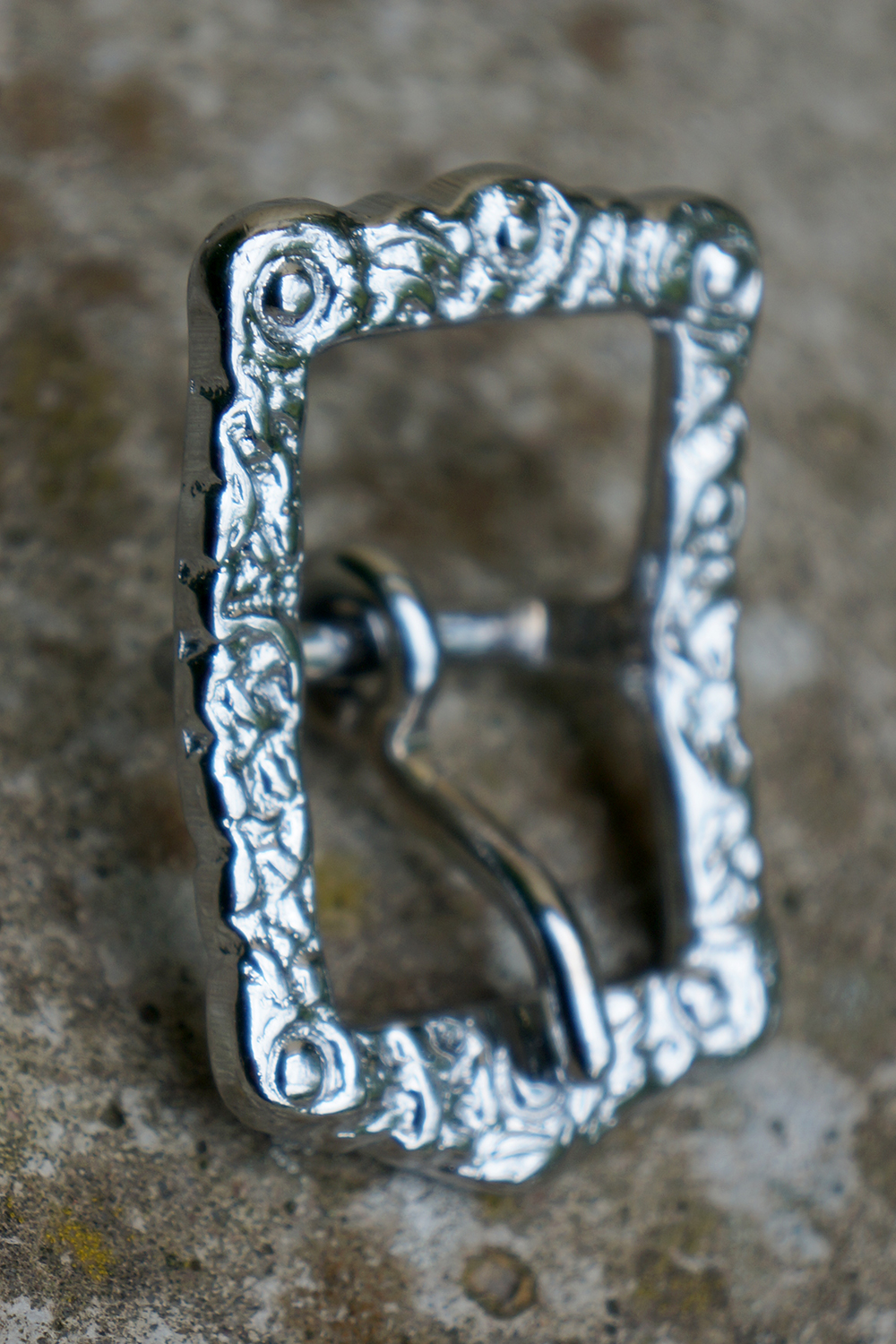 Cortezia Baroque buckles Esquina 22 mm silver - 4