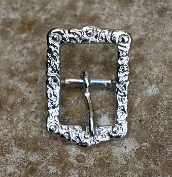 Cortezia Barockspänne Esquina 22 mm silver