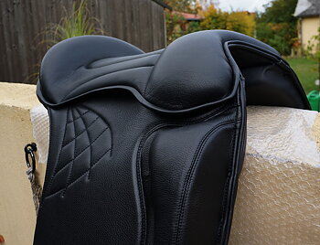 Gaiter II DeLuxe (bomlös med vadderade kåpor), svart
