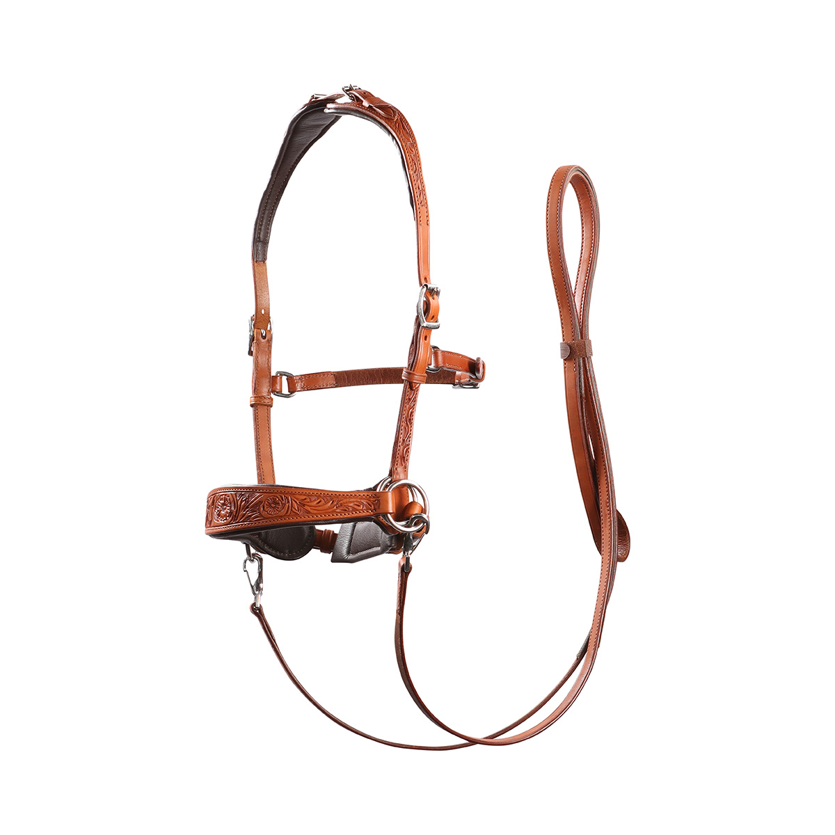Sidepull Anatomical, Edix© Rose (shettis upp till X-Full!) cognac - 3