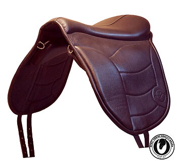 Taur Pad Supreme II (barbackasadel / ridpad med ryggradsfrihet)  - Chocolate