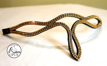 Opux® Pannband 'Eira', guld
